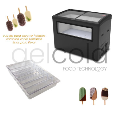 Cubeta portasticks de polos