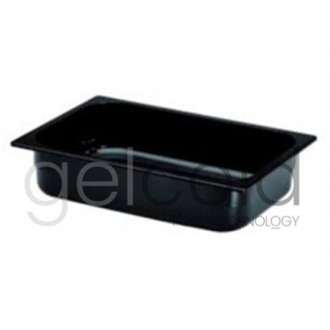 Cubeta PC heladeria Black 360x165x120 profesional de heladería