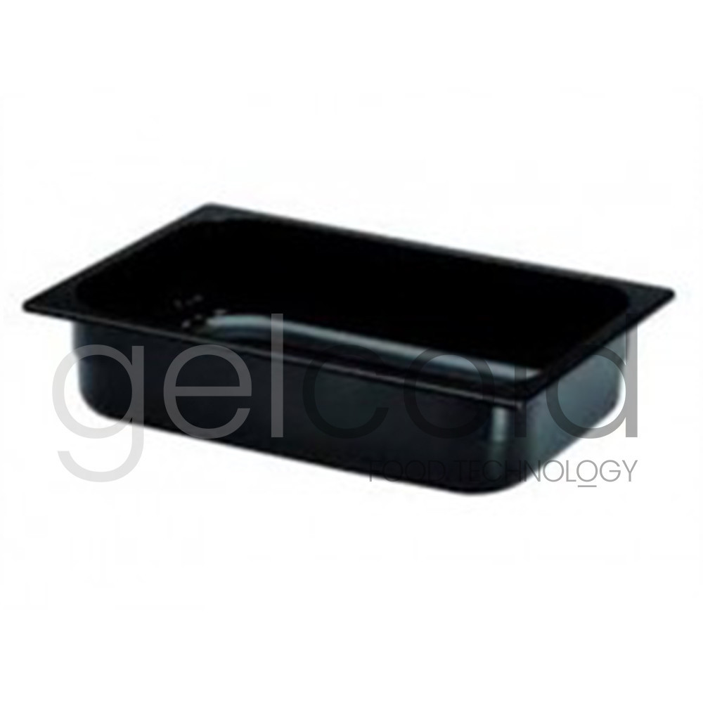 Cubeta PC heladeria Black 360x165x120 profesional de heladería Cubeta PC heladeria Black 360x165x120 profesional de heladería