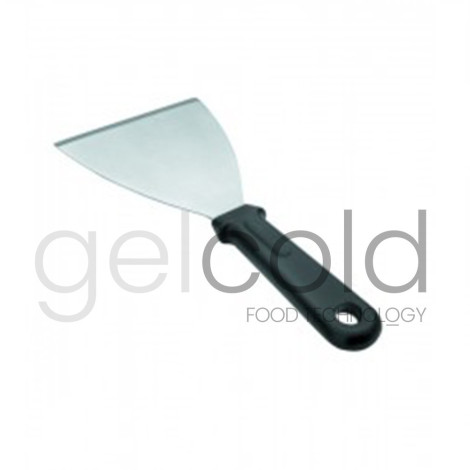 Espátula inox plancha de asar helado