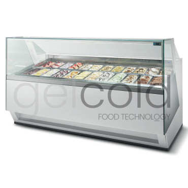 Vitrina profesional heladeria modelo Diva