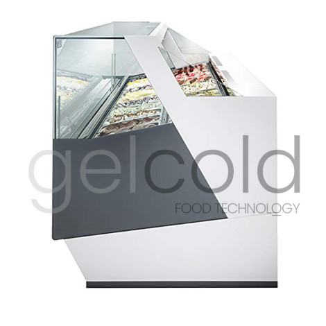 Vitrina profesional heladeria