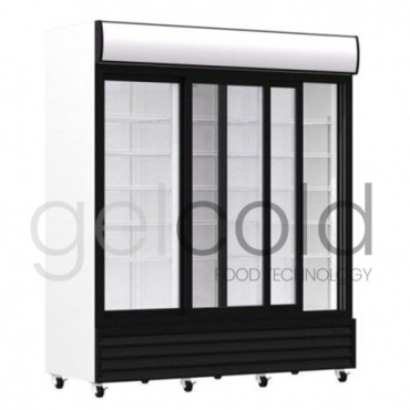 Armario Expositor refrigerado 1600 Lt. con 3 puertas deslizantes