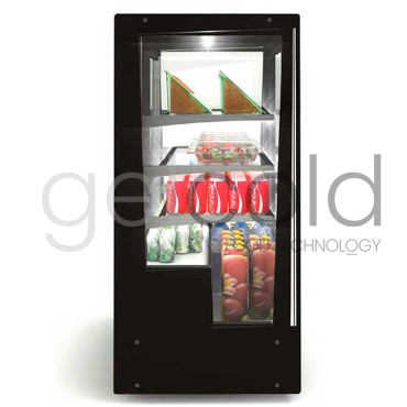 Vitrina expositora recta Pak R