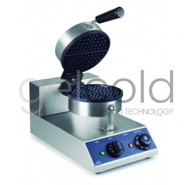 Gofrera eléctrica waffle redondo eco
