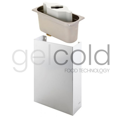 Carenado para lavaporcionador profesional de heladería