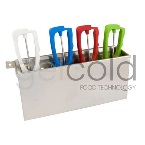 Lavaporcionador vertical profesional  para limpiar las cucharas de helados de heladería