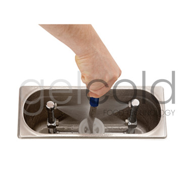 Lavaespátulas y cucharas automático