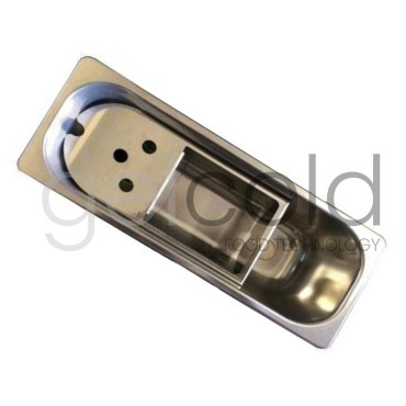 Lavaporcionador autollenado profesional de heladería